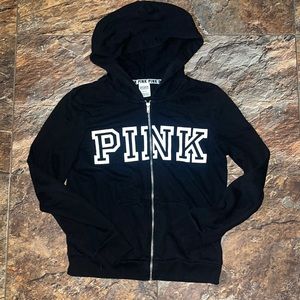 Ladies full zip sweatshirt
